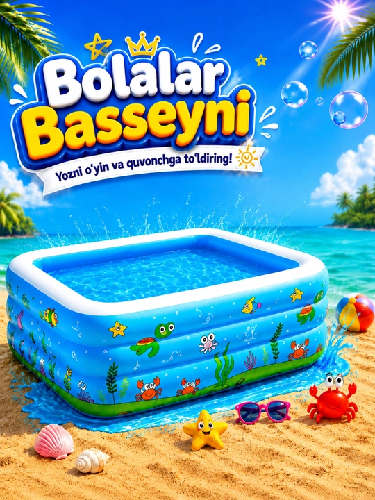 Bolalar basseyni, naduvnoy - 