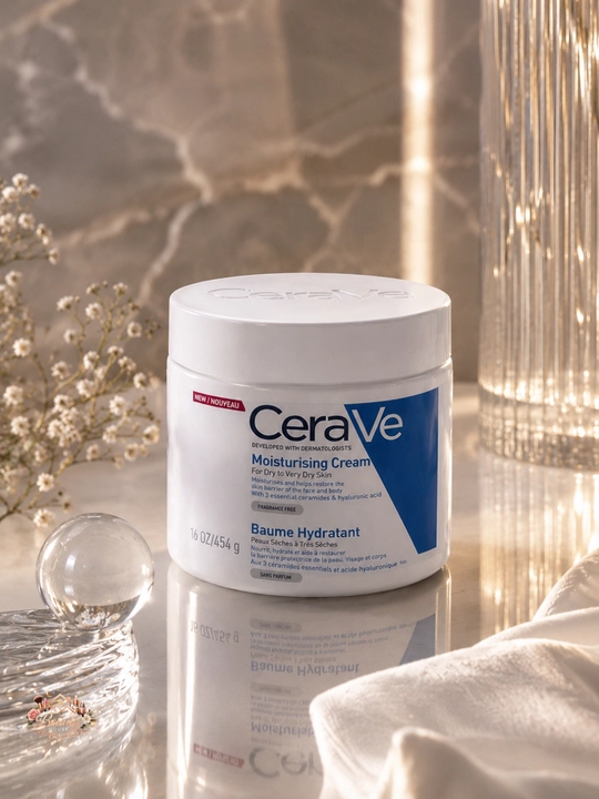 Уход для лица, рук и тела, для всей семьи, CeraVe Moisturising Cream, 454 г - 