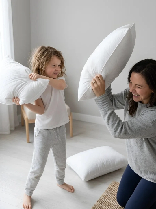 Подушки / Anti-Bakterial и Bamboo 50x70 — микрофибра+бамбуковое, Антибактериальная