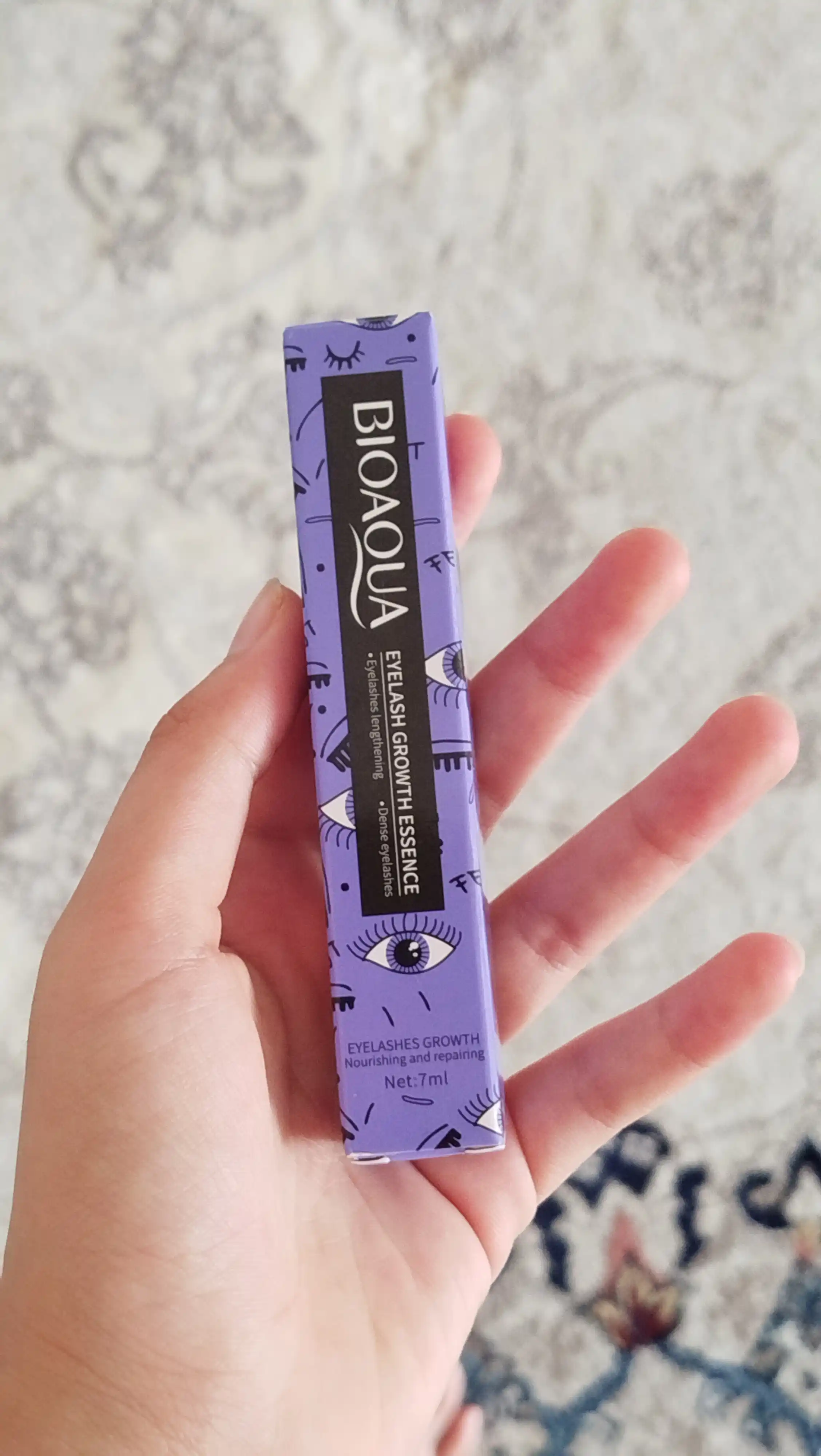 Эссенция для быстрого роста ресниц и питание бровей BioAqua Eyelash Growth Essence, 7 мл