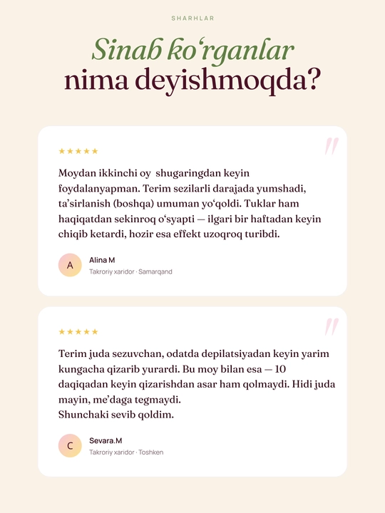 Масло для замедления роста волос от Caramela Beauty Cyperus Rotundus Oil, для депиляции