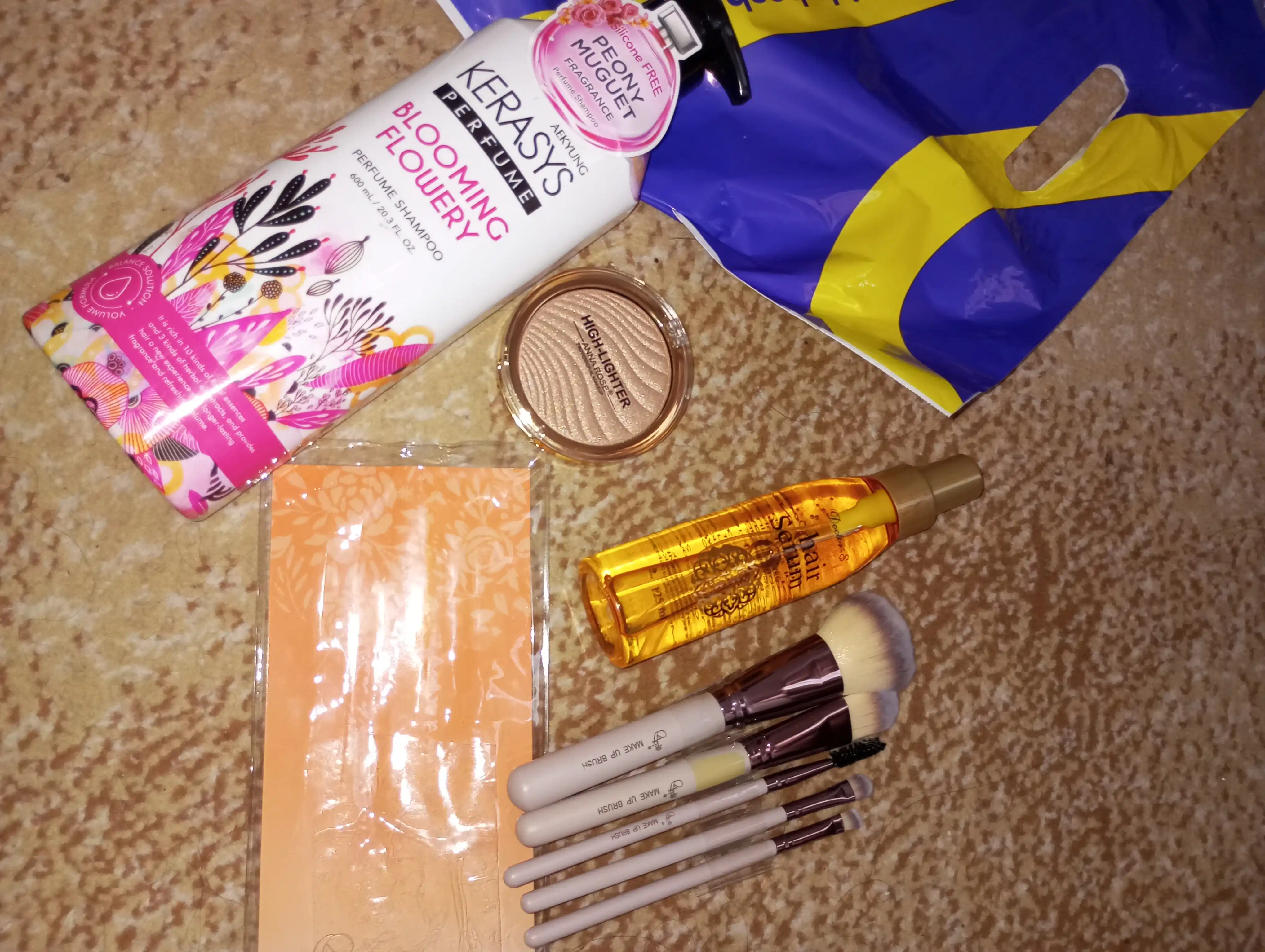 Набор кистей для макияжа Make up Brush, 5 шт, Bf105