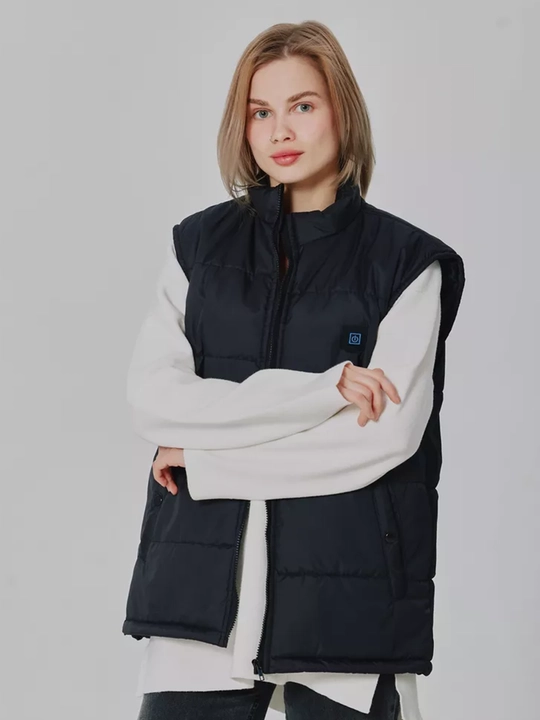 Isitish tizimiga ega universal nimcha (qora, unisex)