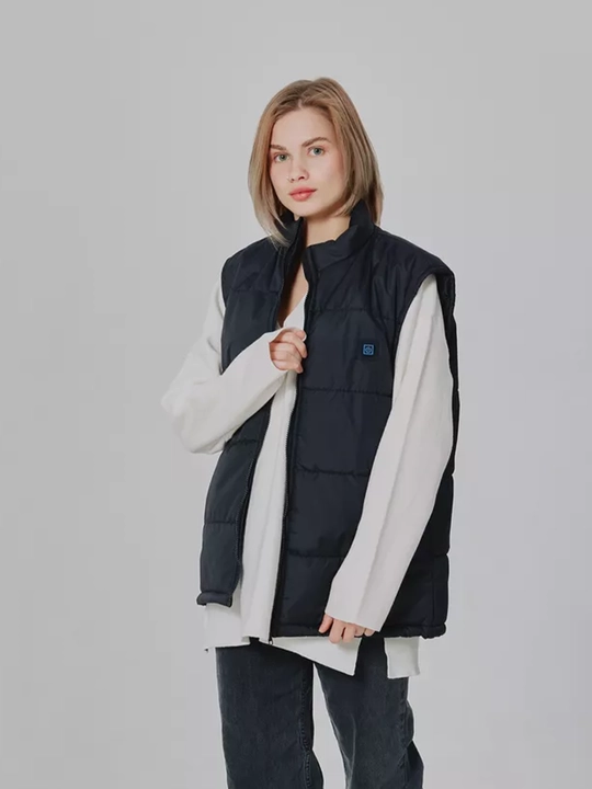 Isitish tizimiga ega universal nimcha (qora, unisex)