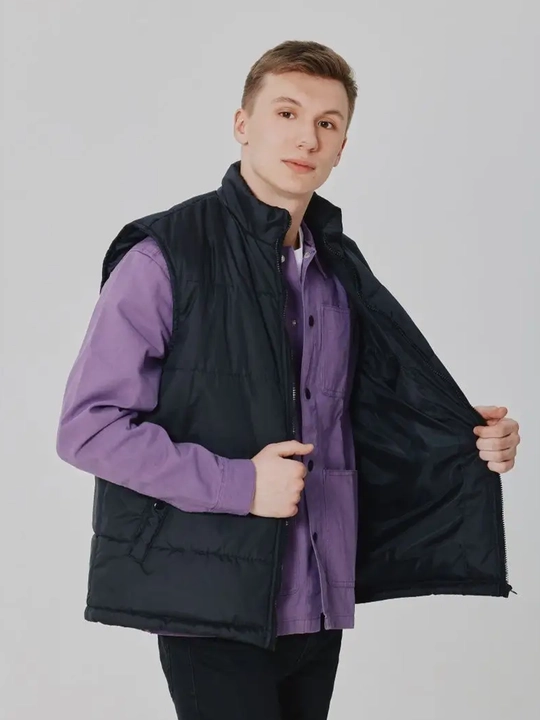 Isitish tizimiga ega universal nimcha (qora, unisex)