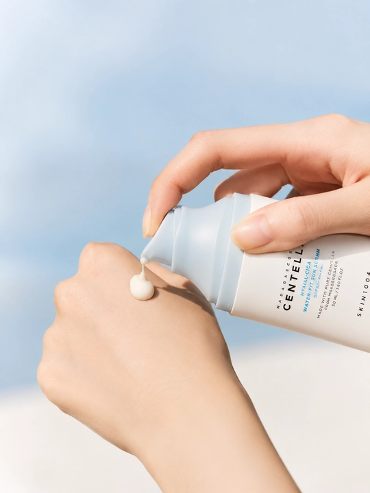 SKIN1004 Madagascar Centella SPF50+ quyoshdan himoya qiluvchi krem-serum