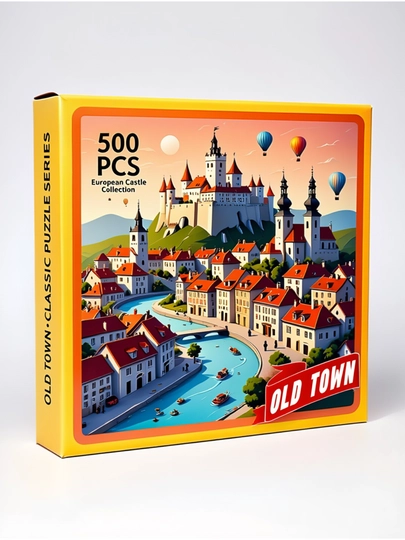 Декоративный пазл – развивающая головоломка на 300 / 500 / 1000 деталей — TOYSSS1-PAZZLS-САЛАТ