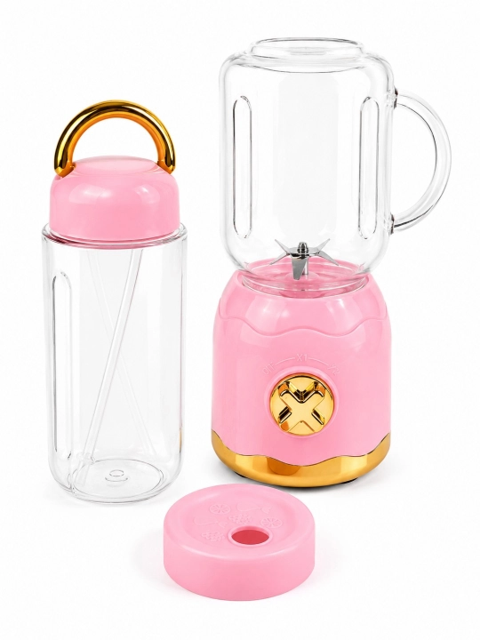 Mini blender 2 tasi 1 da smuzi, blender, kokteyl sheyker, portativ maydalagich - 