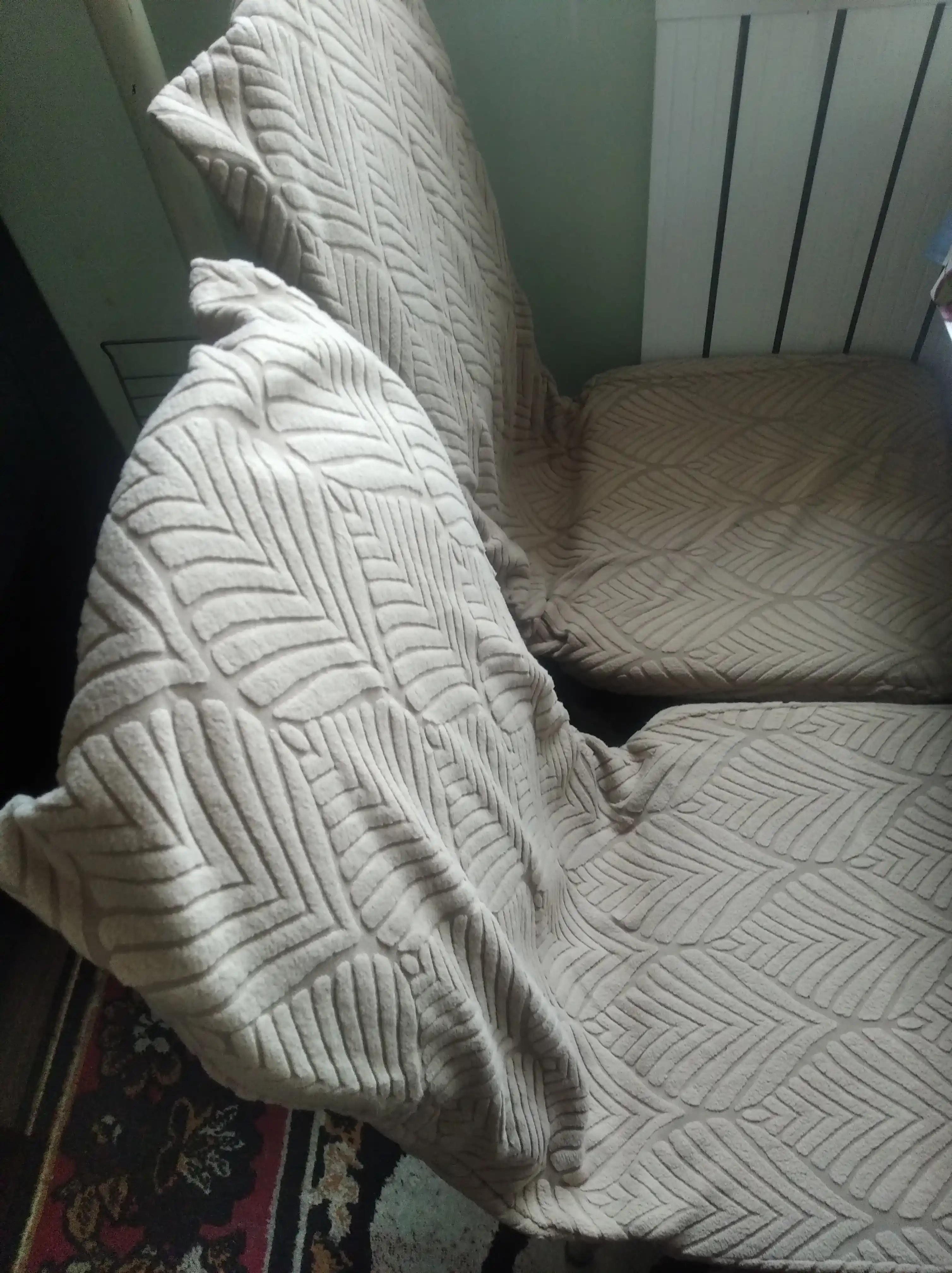 Rahat home Stullar uchun g'ilof, zich Jakkard mato, elastik, oson yuviladi, 6 dona