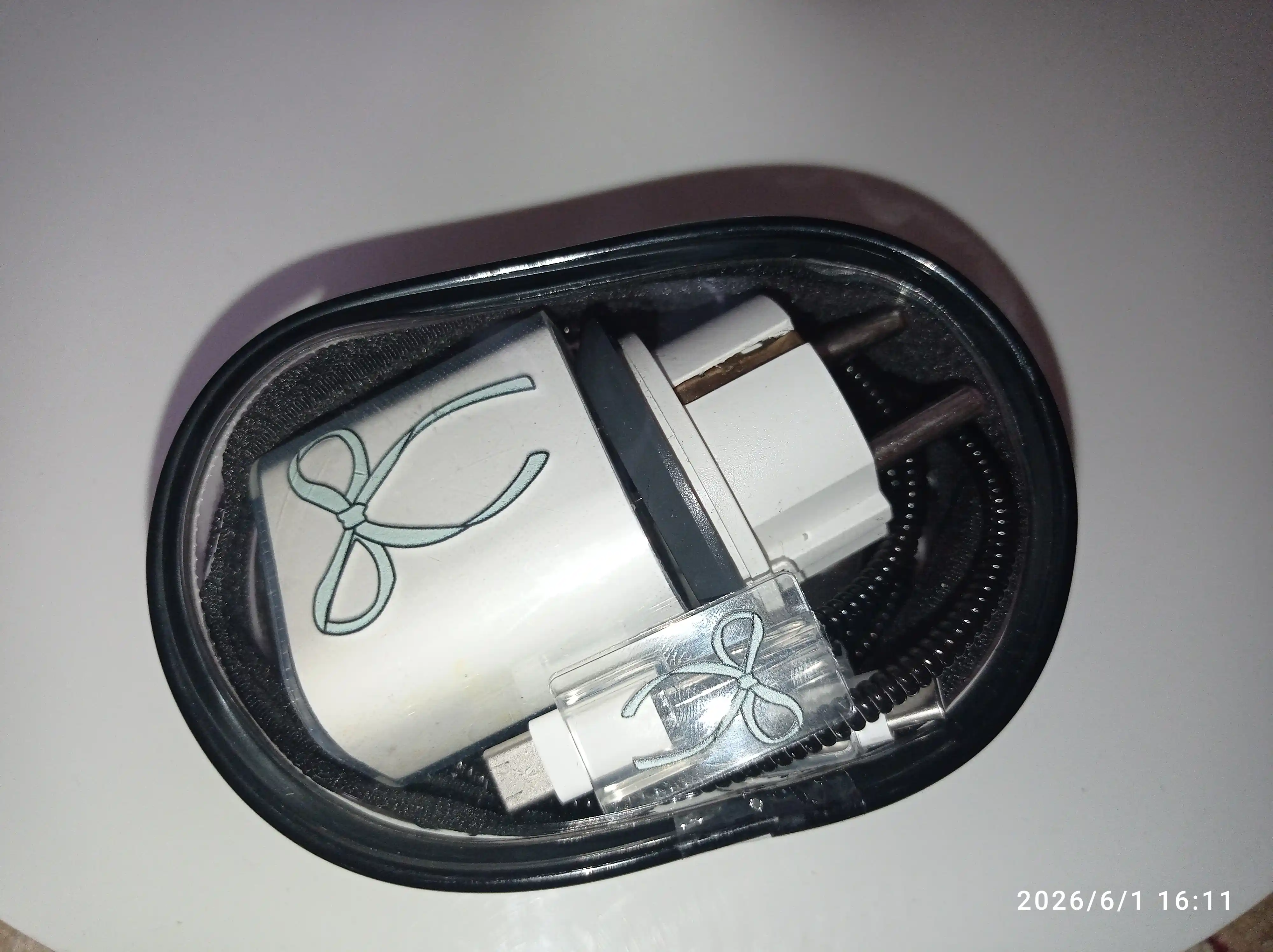 Universal Shaffof saqlash qutisi, zaryad qurilmalari uchun g'ilof, smartfon aksessuarlari