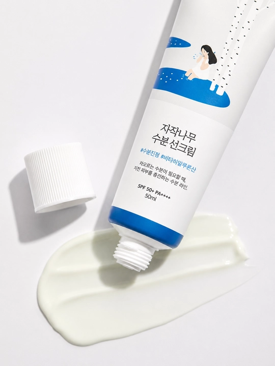 Round Lab Birch Juice Moisturizing Sunscreen SPF50+ PA++++ namlantiruvchi SPF krem