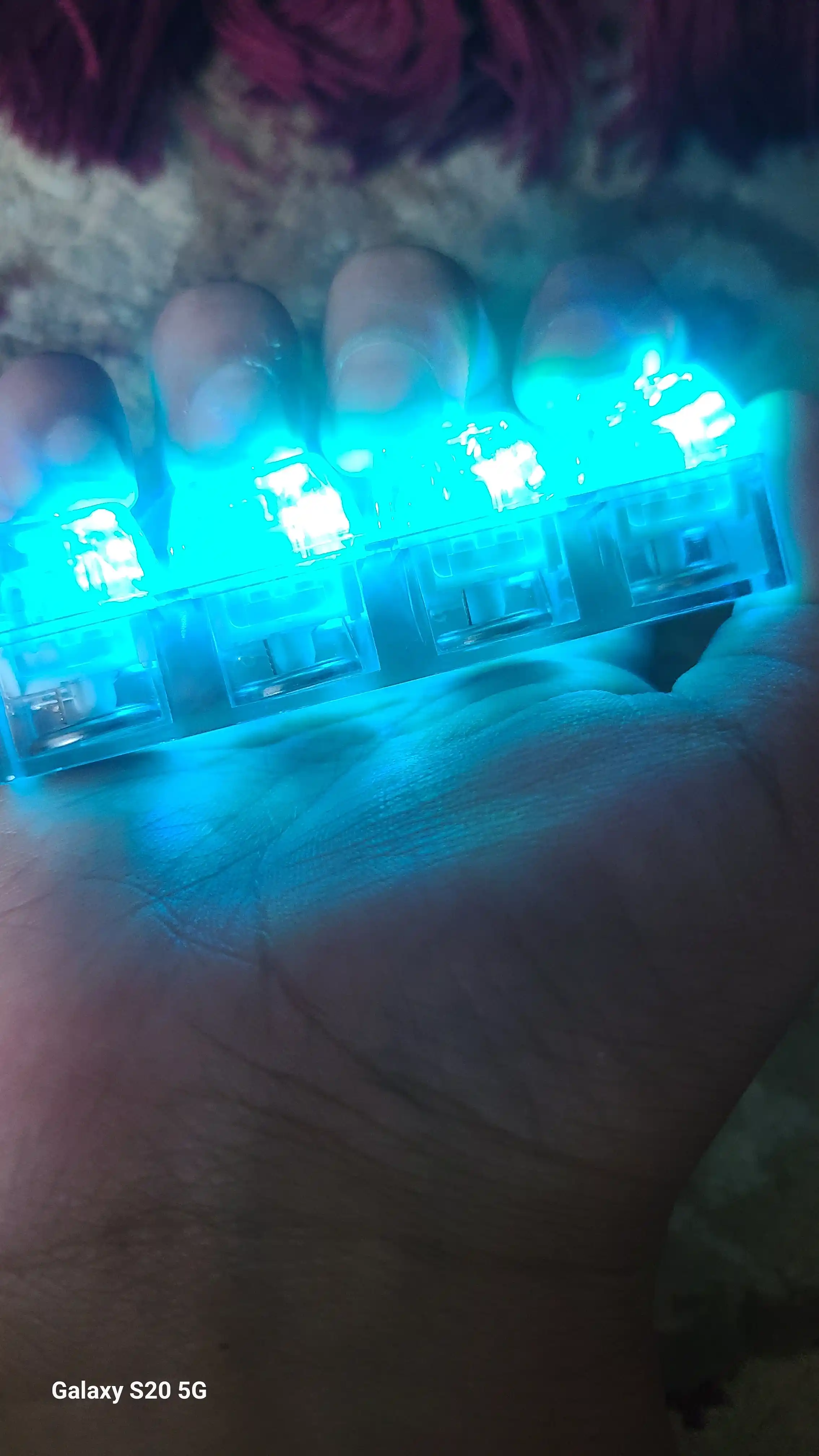 Antistress klavishlar mini keyboard switch brelok