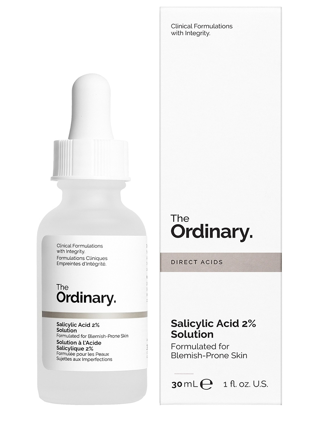 The Ordinary Salicylic Acid 2% Solution юз учун сыворотка, акне ва қора нуқталарга қарши, - 