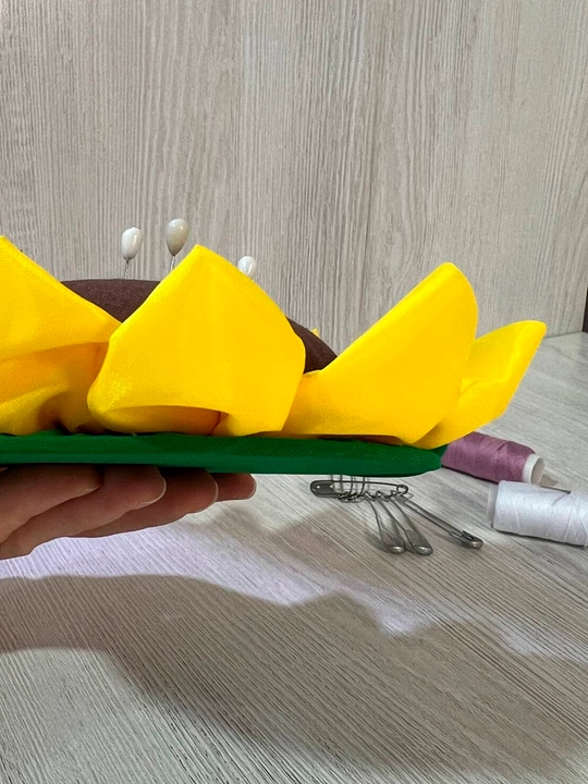Игольница ручной работы  для шитья, мягкая подушечка для иголок, аксессуар для рукоделия
