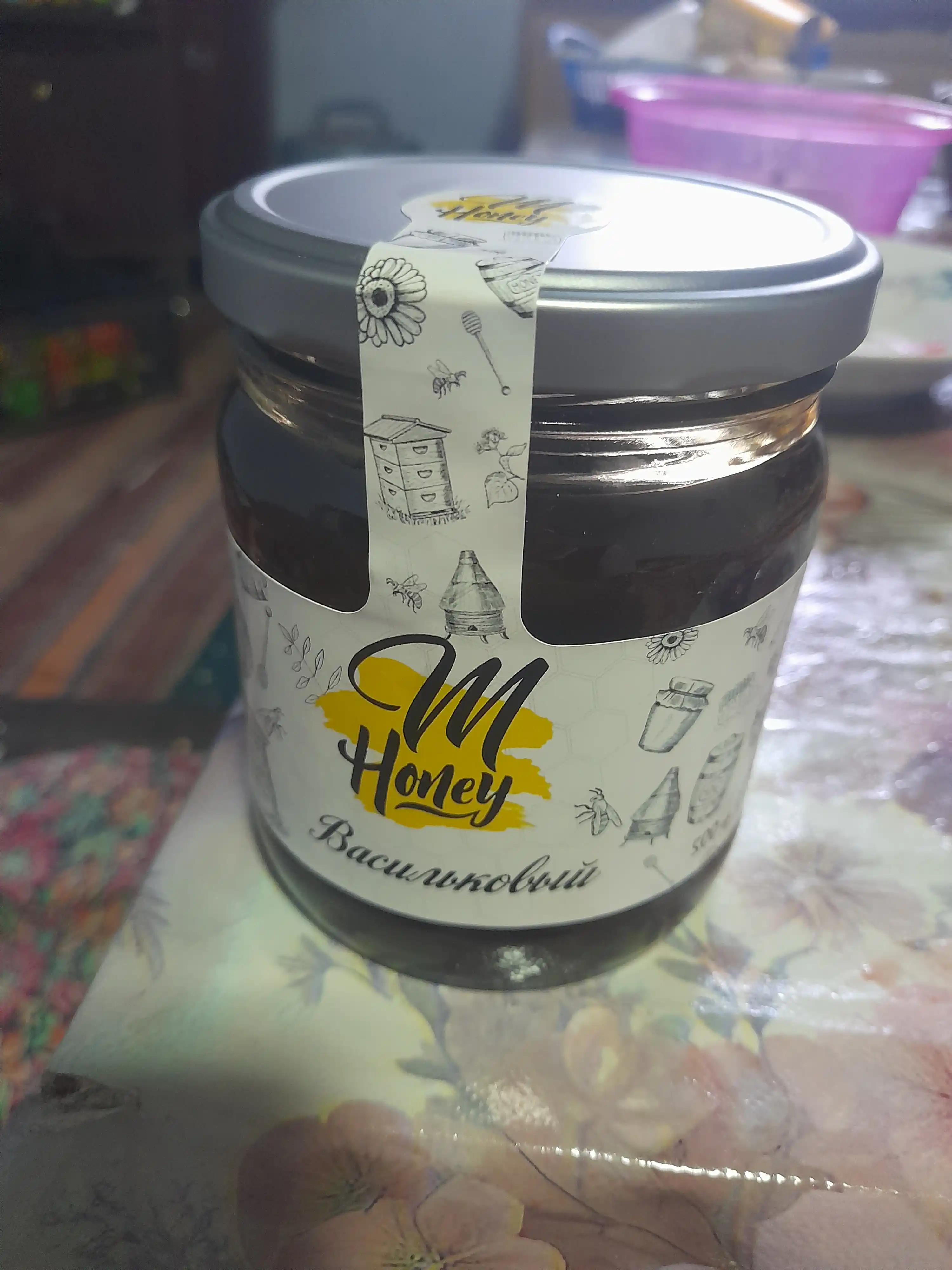 Tabiiy asal M Honey vasilyok, 500 g