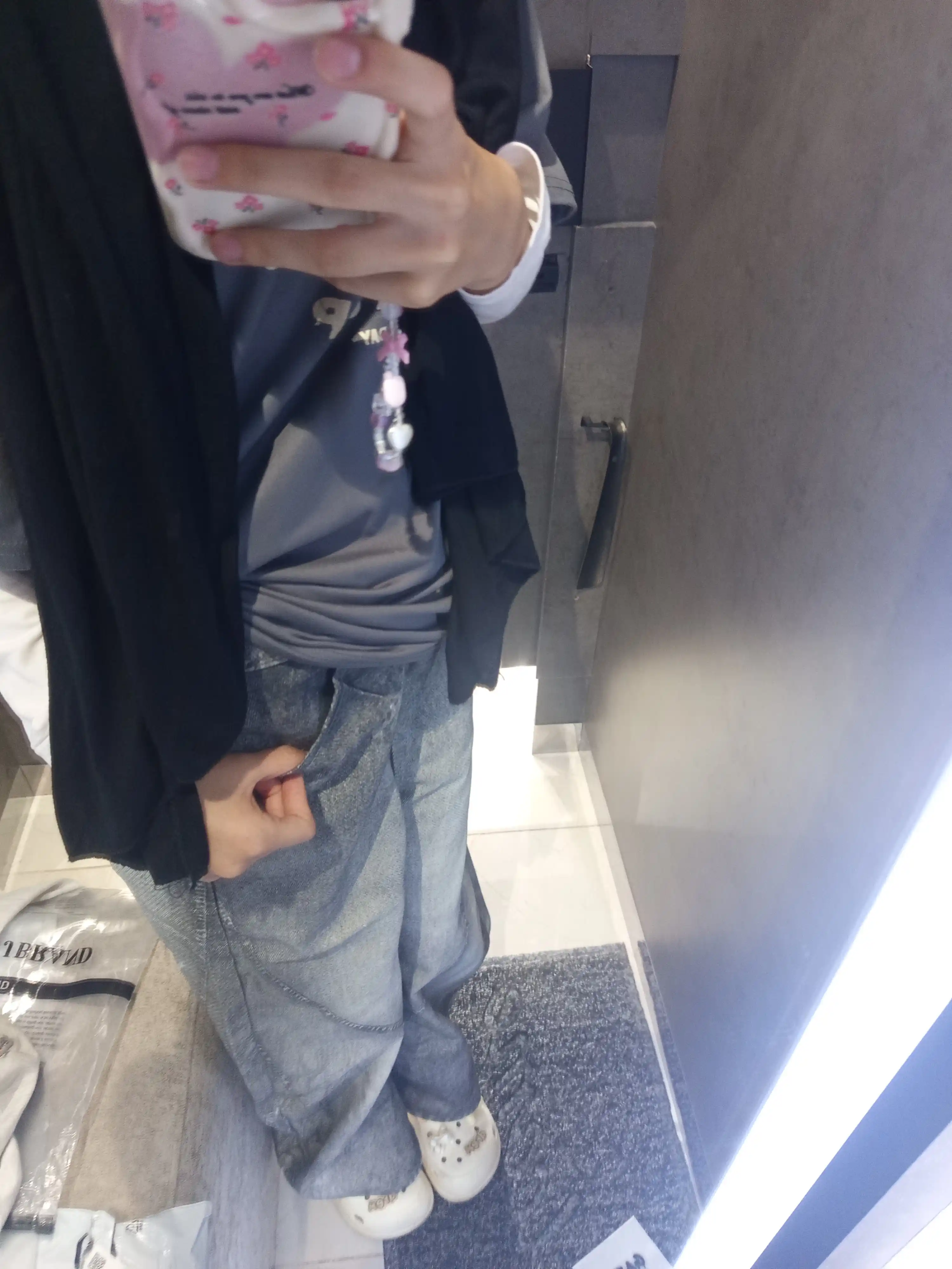 Jinsi baggy oversize Y2K