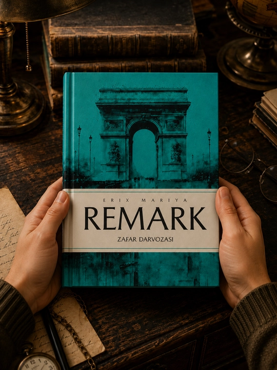Remark: Zafar Darvozasi — Erix Mariya Remark tarixiy va psixologik roman - 