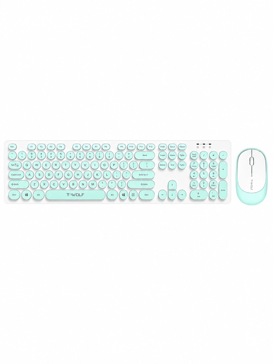 T-WOLF TF770 RGB o‘yin klaviaturasi va sichqonchasi, 104 tugmali, USB, RGB yoritgichli
