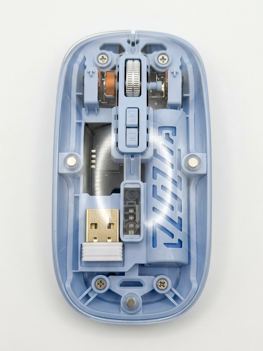 Simsiz kompyuter sichqonchachi, tovushsiz, RGB, Bluetooth
