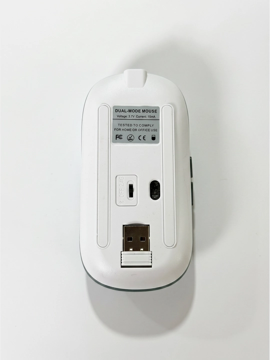 Simsiz kompyuter sichqonchachi, tovushsiz, RGB, Bluetooth