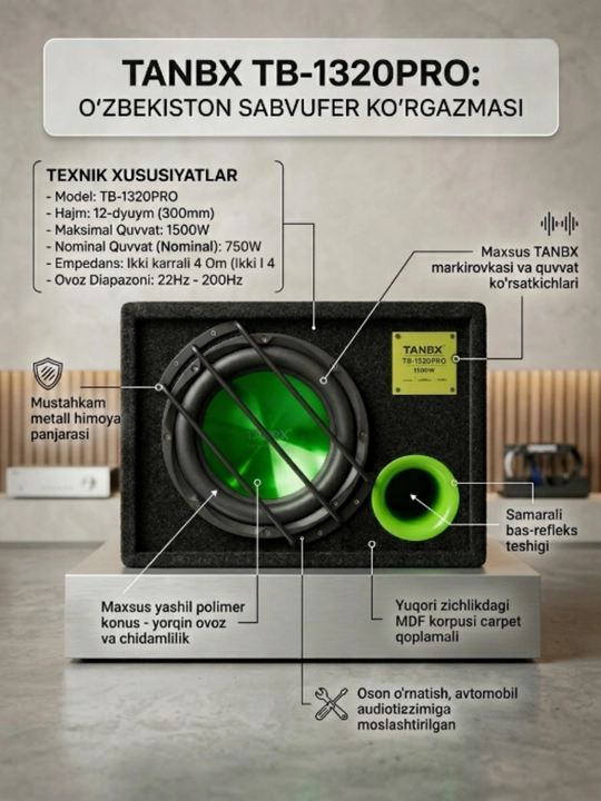 Активный Самбуфер TANBX TB-1320 PRO