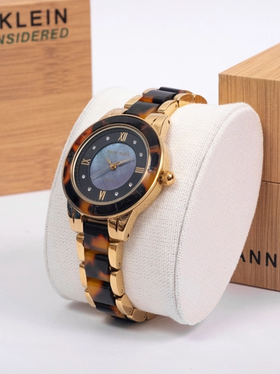 Женские наручные часы Anne Klein AK3610 на солнечной батареи — TELLER-AK3610-КОРИЧН