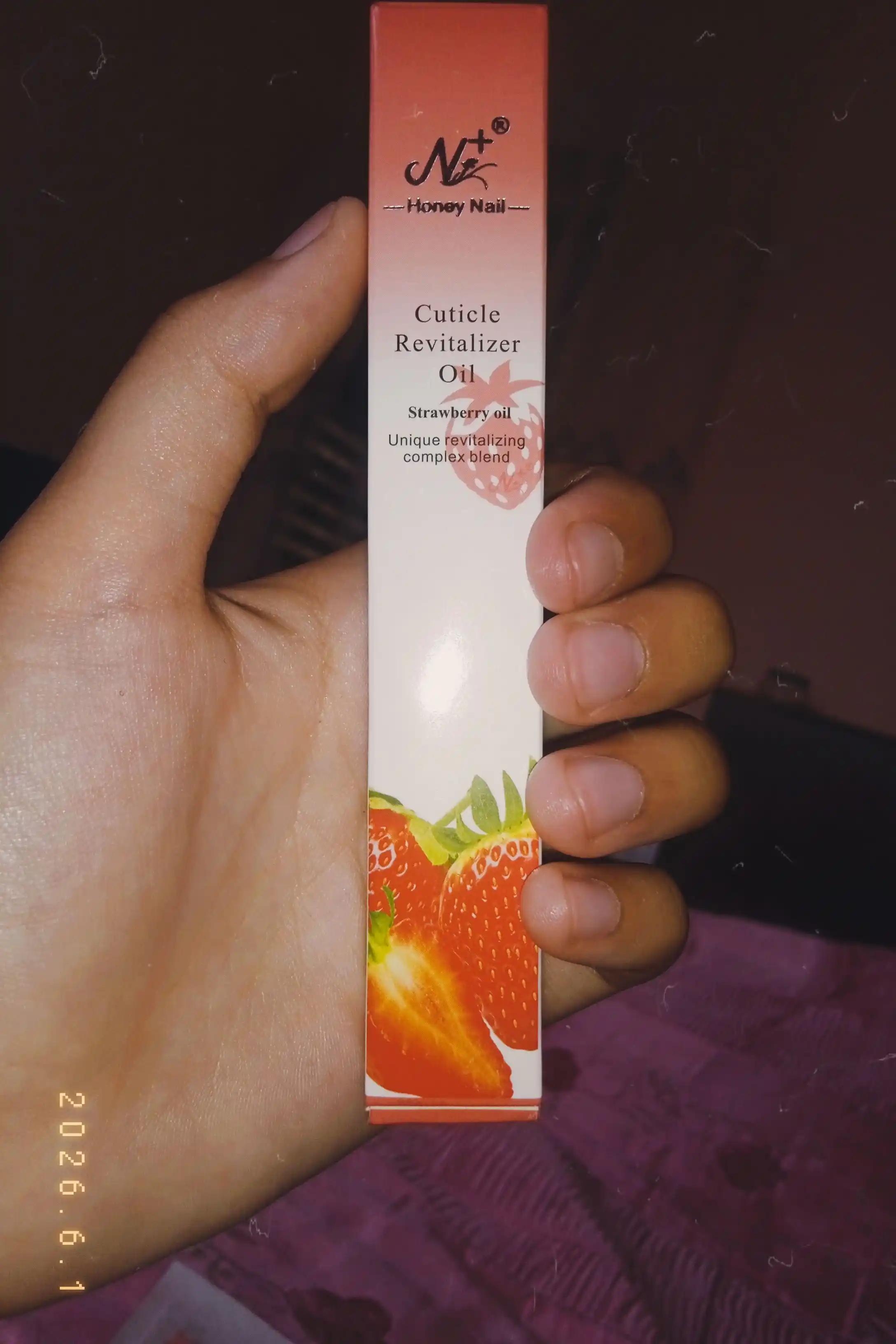 Tirnoq va kutikula parvarishi uchun moy, cho‘tkali revitalizator