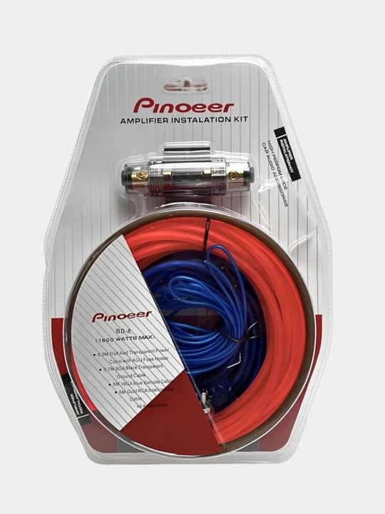 Pioneer TS-6A kuchaytirgich ulash simlari to‘plami, 1500 Vt gacha
