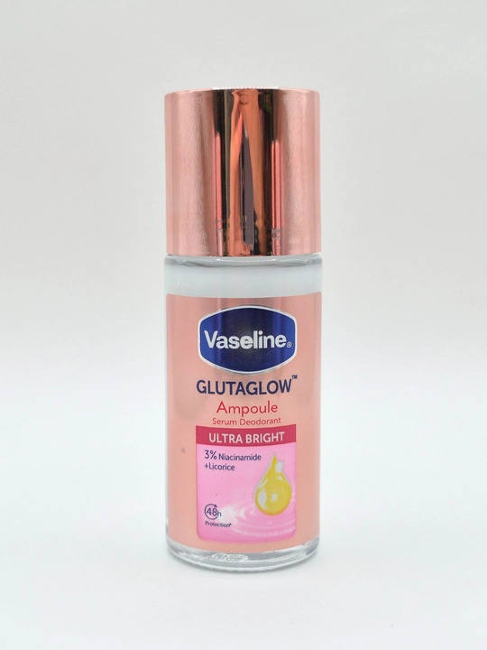 Rolikli dezodorant-serum Vaseline GlutaGlow Ampoule Ultra Bright, 48 soat himoya, 45 ml - 