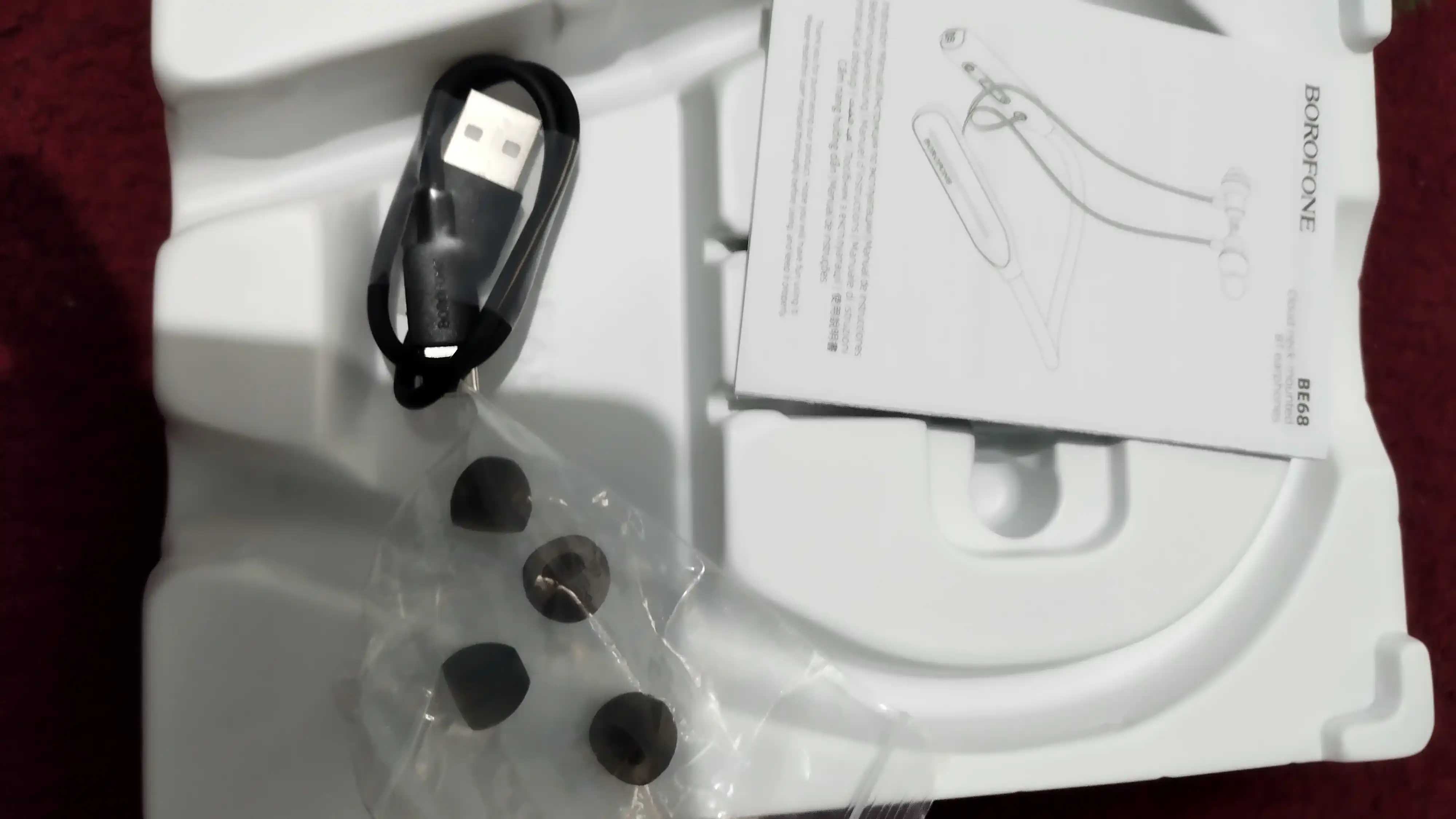 12D Borofone BE68 BE64 BE70 BE72 simsiz Bluetooth quloqchin, kuchli bass, bo‘yin gardishli