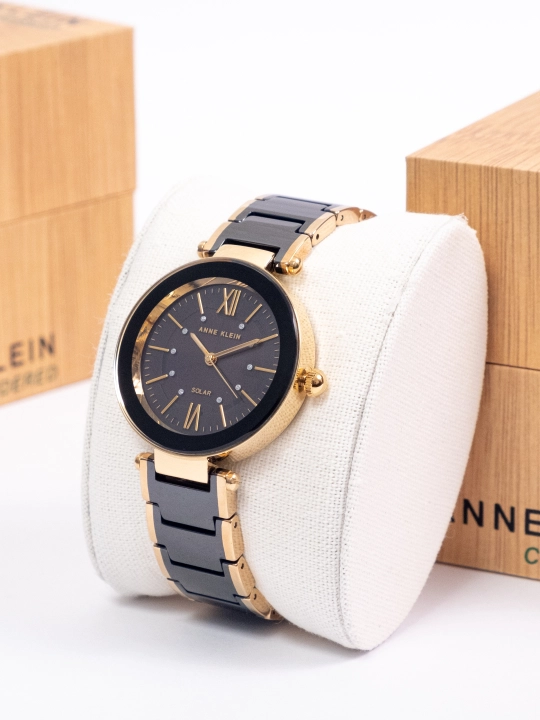 Ayollar qo'l soati Anne Klein AK3844 quyosh batareyasida ishlaydigan - 