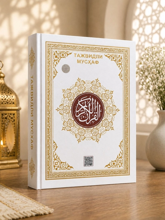 Tajvidli Mus’haf Qur’on, Premium Nashr, Katta Hajmli, 25x35