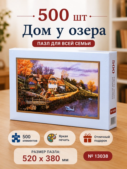 Пазл, набор, всемирно известные картины, 500/1000/1500 элементов, 50 * 75 см - 