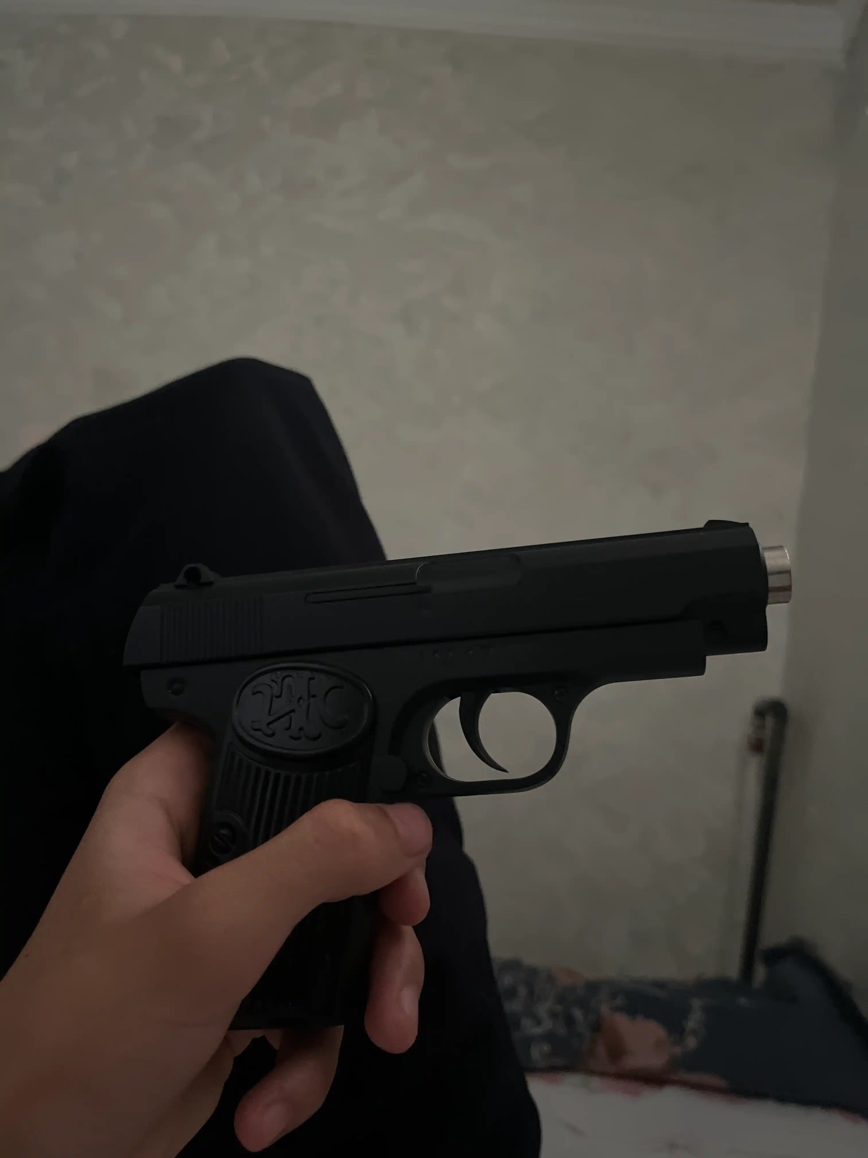Игрушечный пистолет M17, металлический корпус, пульки 6 мм