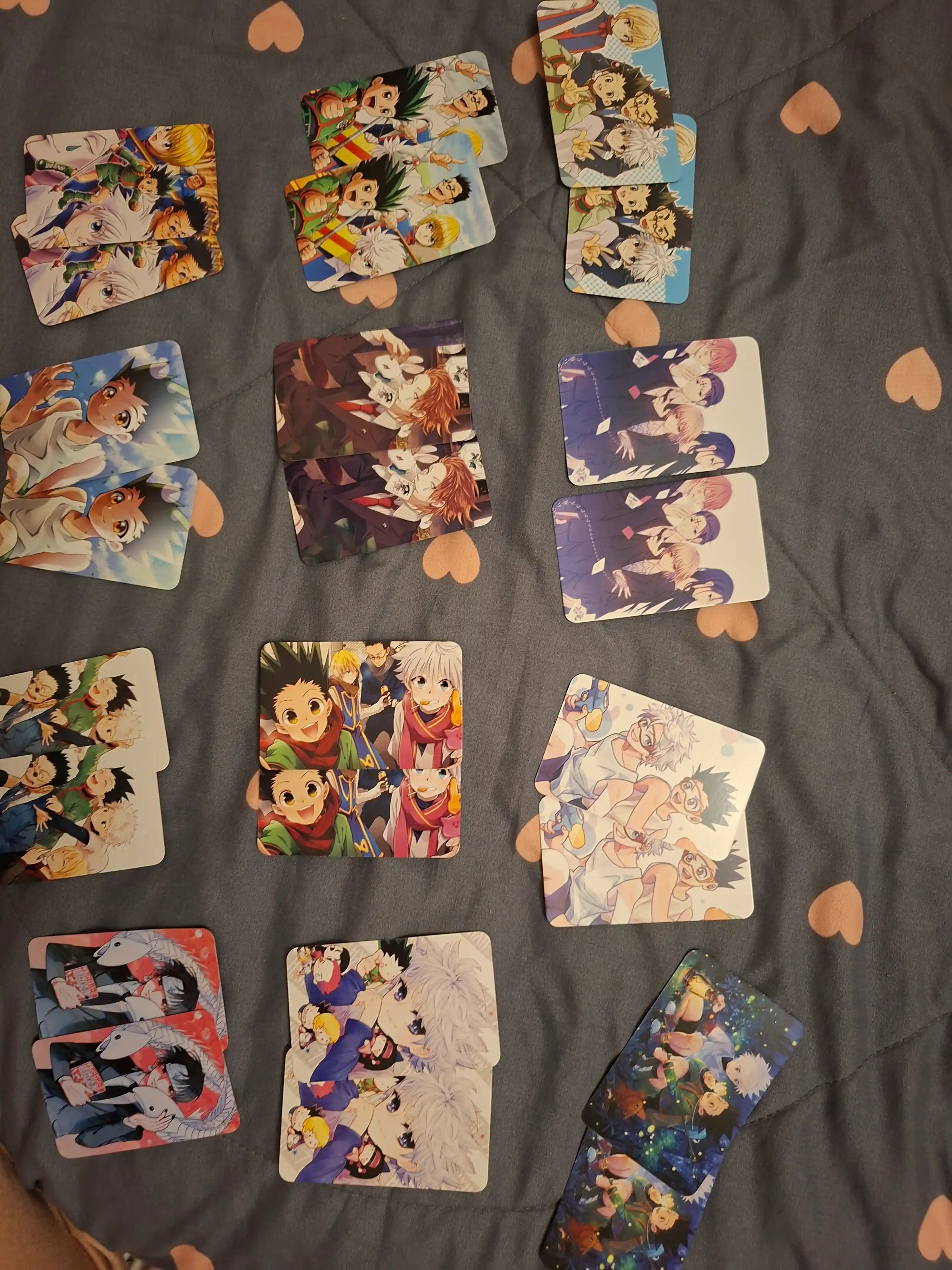 Lomo карты Аниме 60 шт + 32 стикера Genshin, One Piece, Jujutsu, Pokémon и др