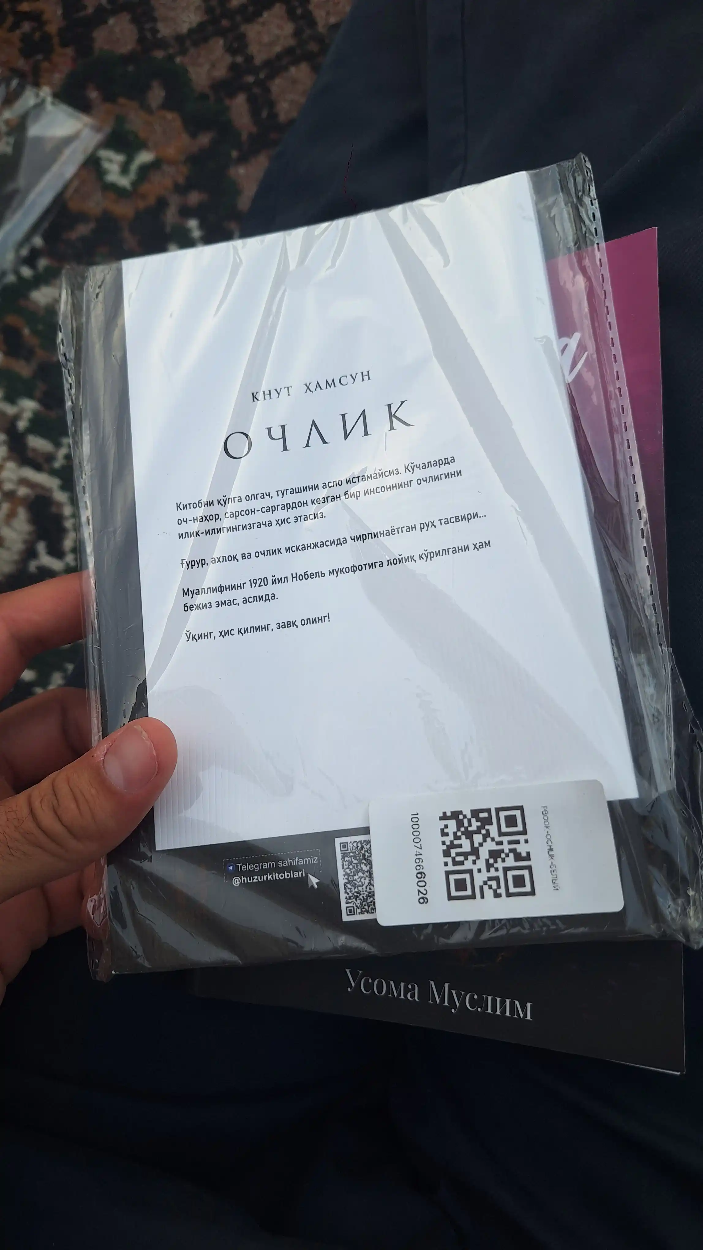 Очлик, Қнут Хамсун