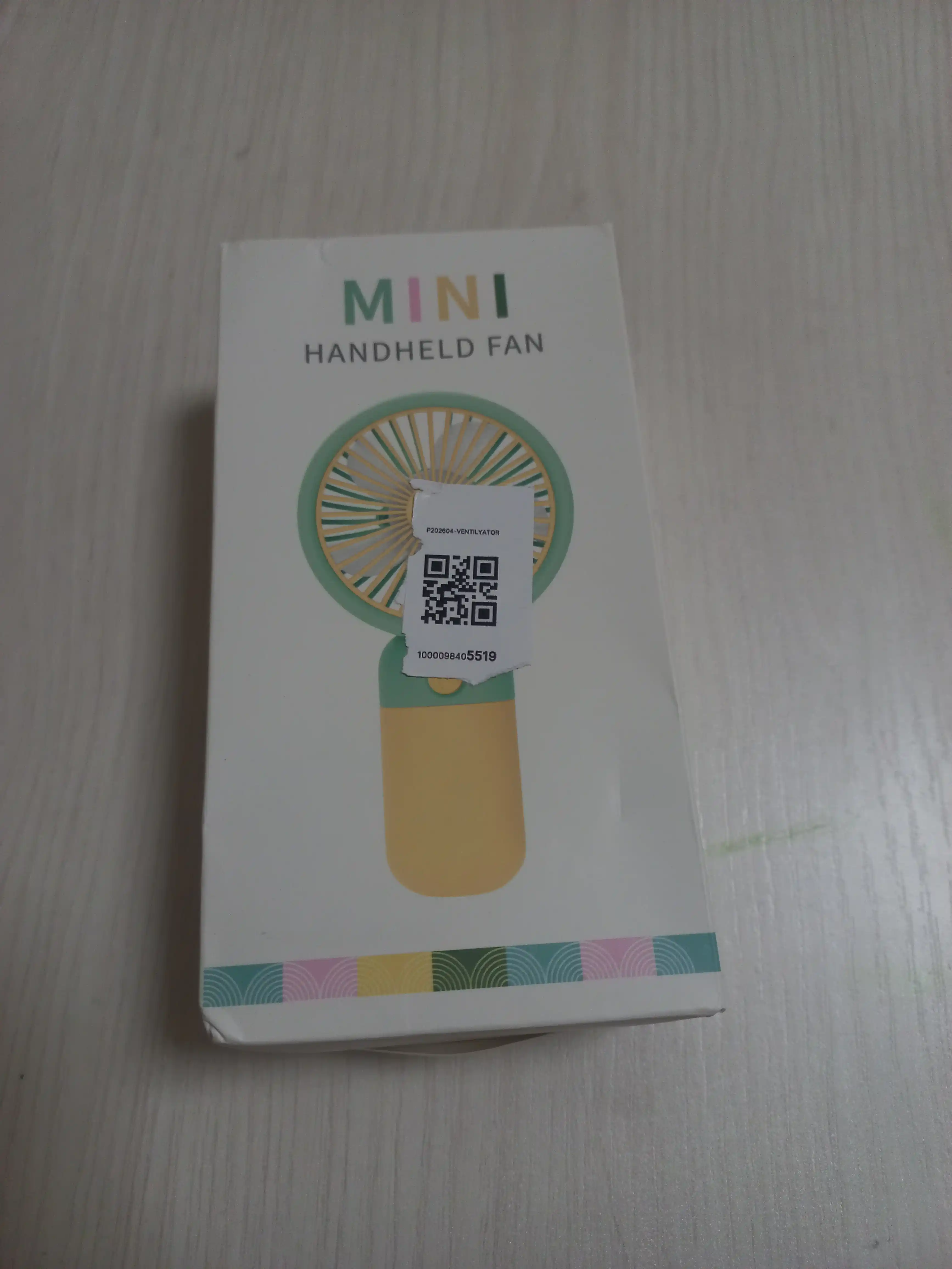Мини вентилятор детский, USB, с подставкой для телефона, портативный и тихий