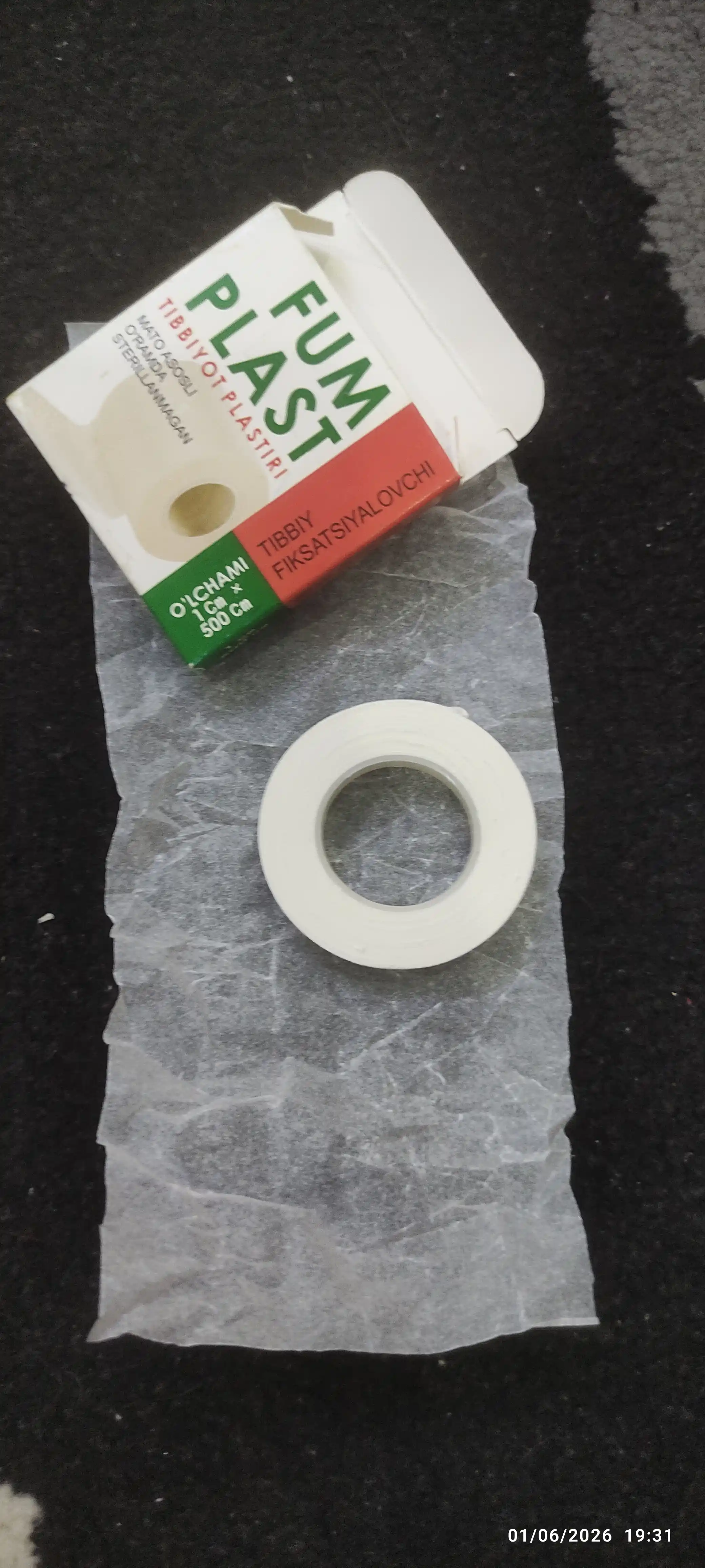 FUM PLAST tibbiy leykoplastir, gipоallergen
