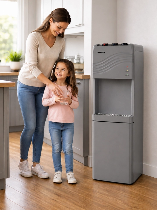 Кулер для воды Aiwa XL-806L – , горячая и холодная вода, компрессорное охлаждение, 19 л