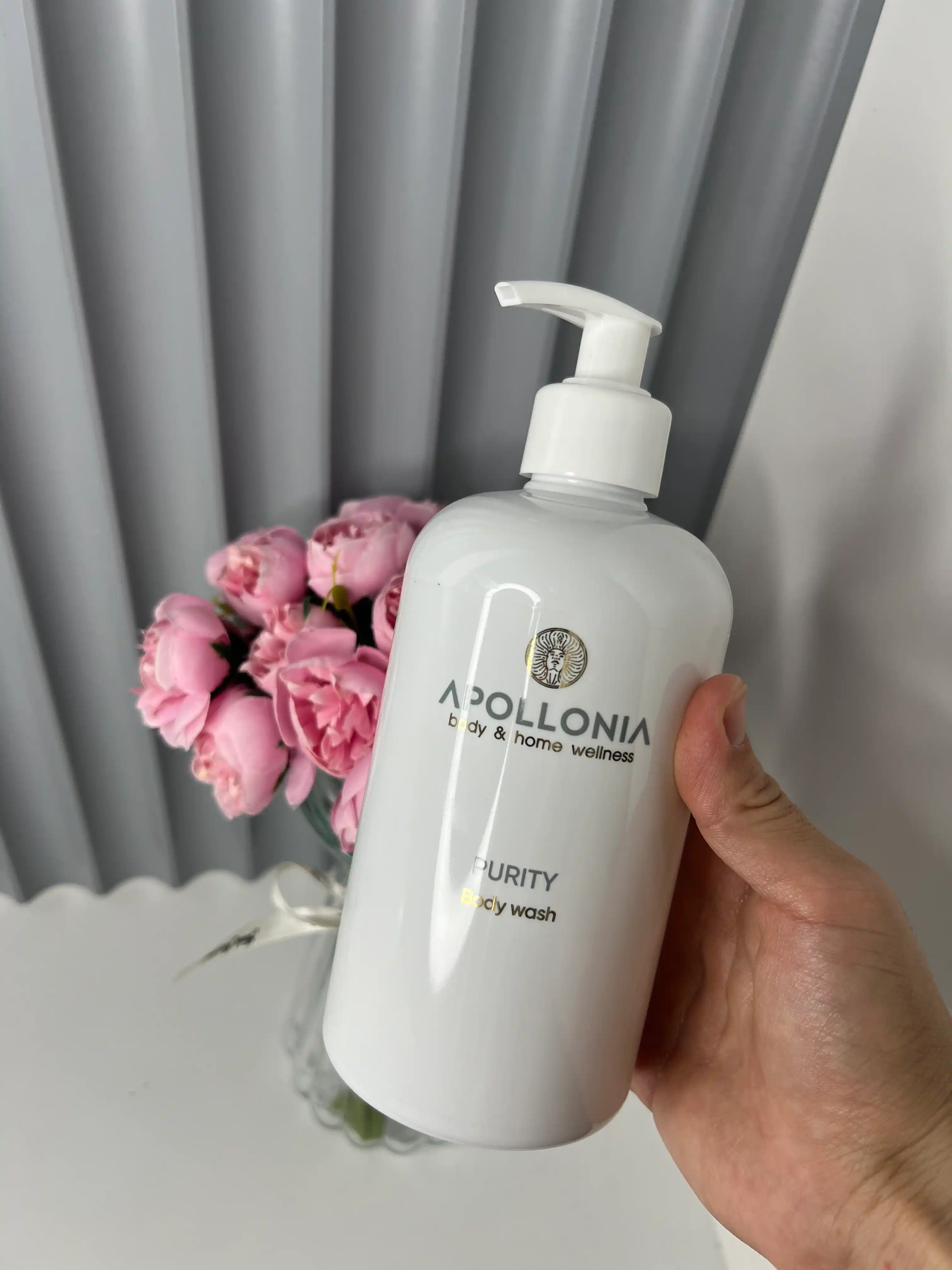 APOLLONIA Парфюмированный гель для душа, 500 мл, Purity, Temptation, Pleasure Body wash