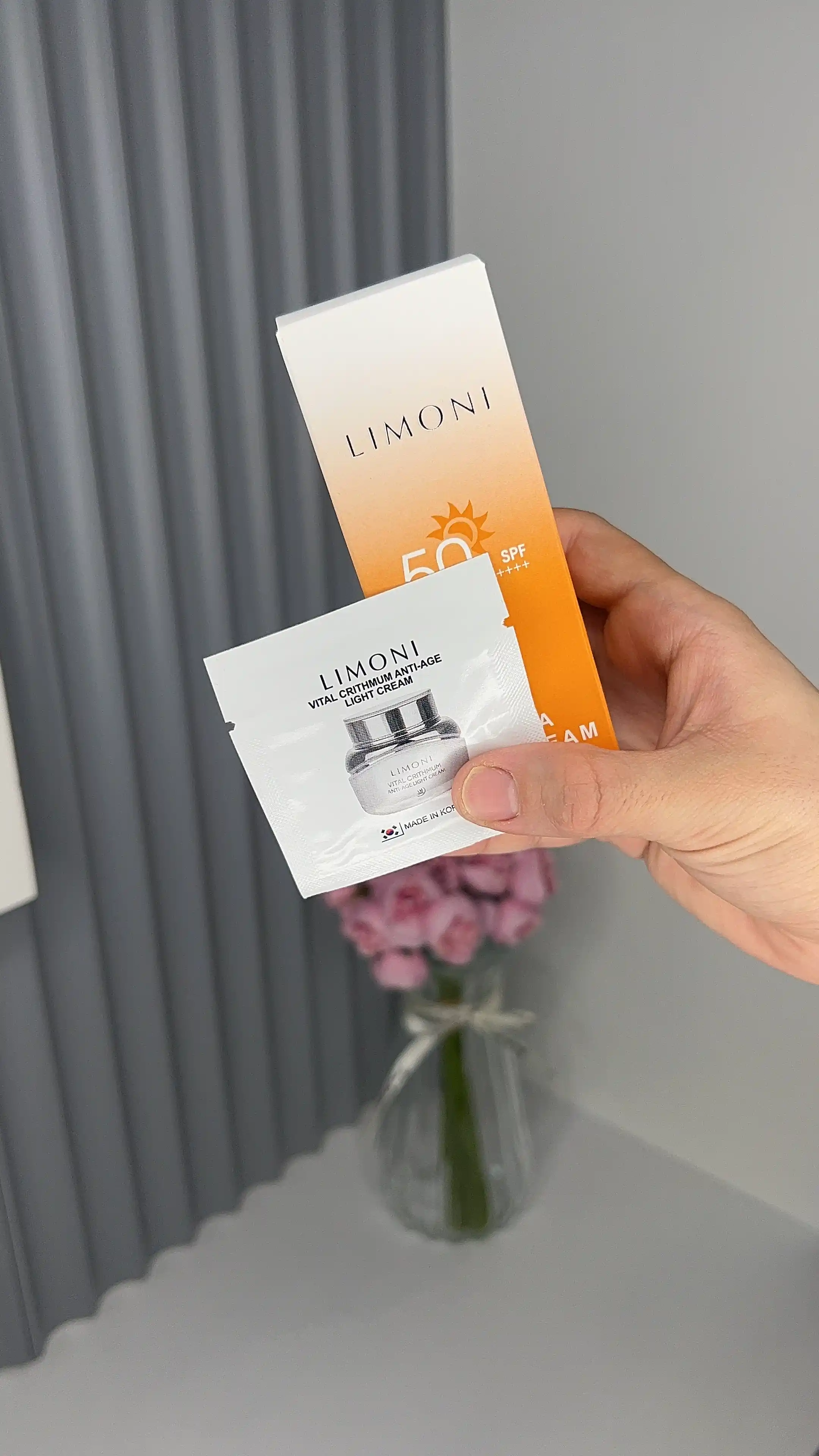 LIMONI quyoshdan himoya qiluvchi kremi SPF 50+ РА++++ Aqua Sun