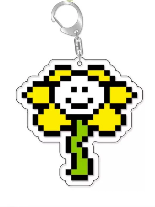 Брелоки Undertale - мерч для фанатов, подарок для геймеров