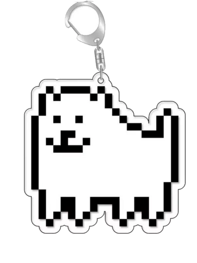 Брелоки Undertale - мерч для фанатов, подарок для геймеров