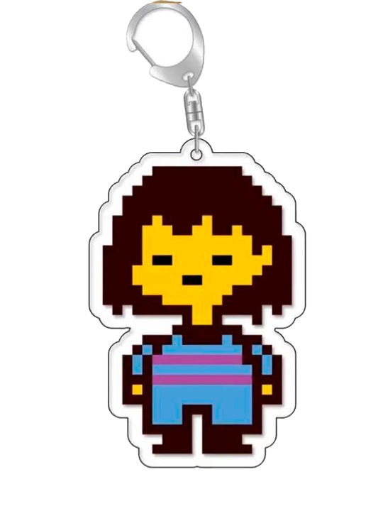 Брелоки Undertale - мерч для фанатов, подарок для геймеров