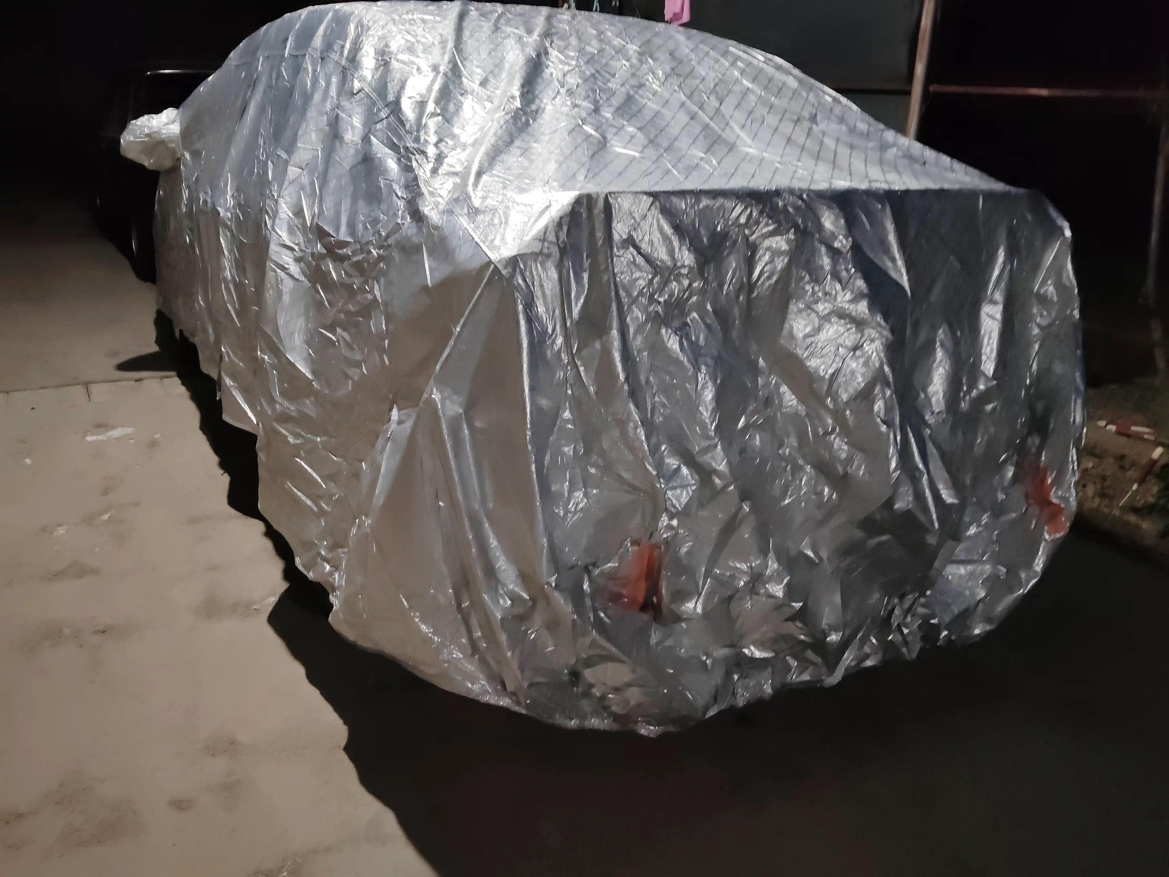 Защитный тент на весь автомобиль, с начесом, в компактной сумке