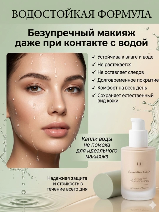 Тональный крем Xixi — секрет идеального покрытия и естественной красоты