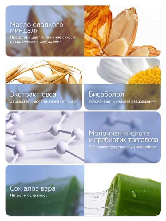 Bolalar suyuq sovuni 0+ SYNERGETIC, 250 ml