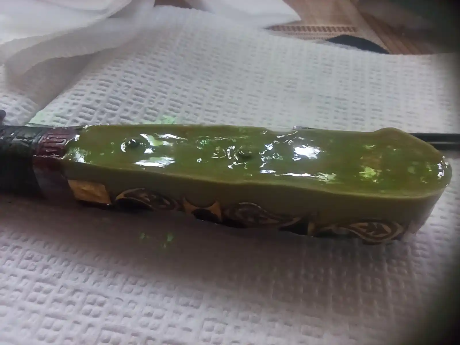 Клей эпоксидный, двухкомпонентный