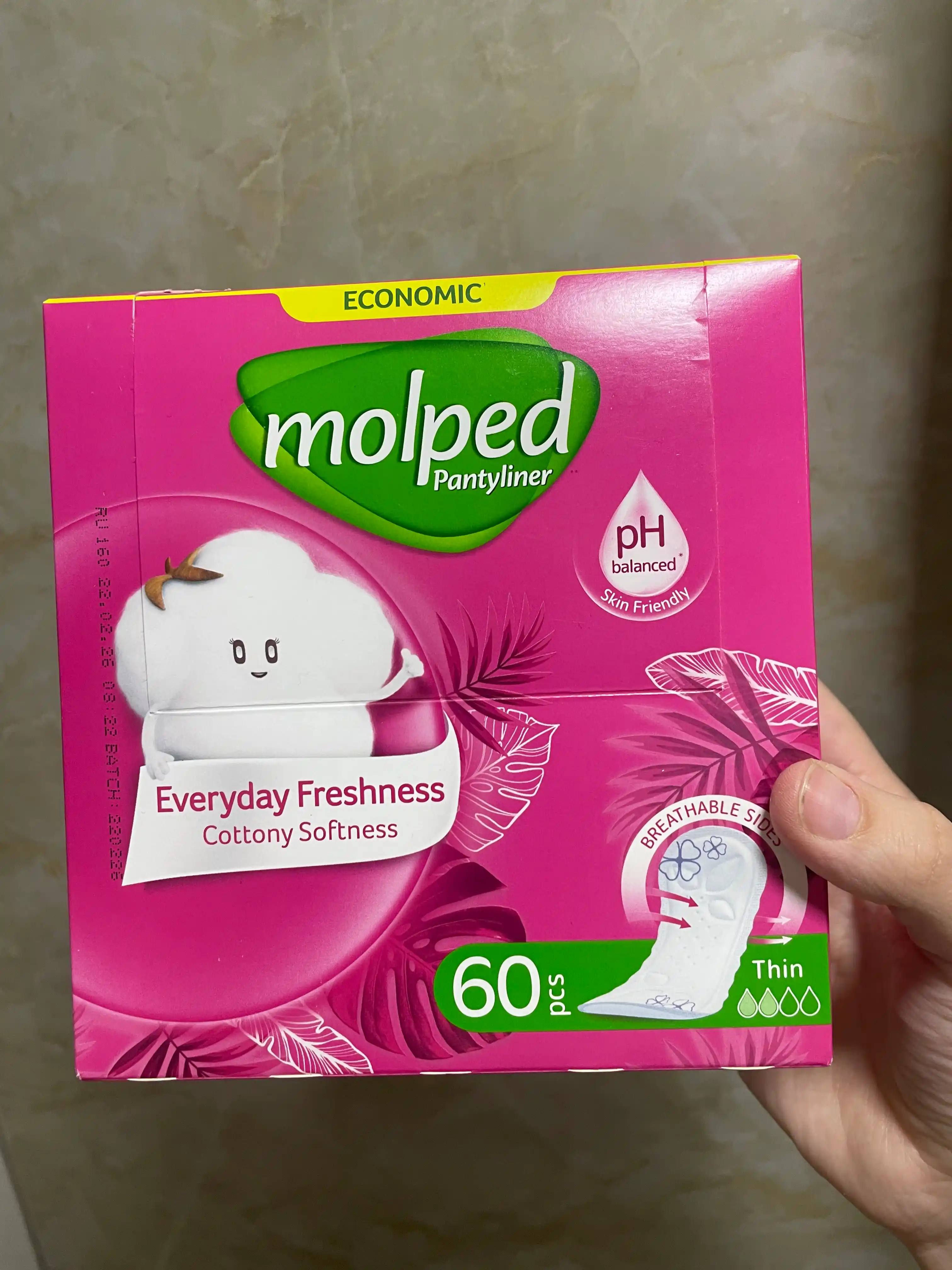 Molped kundalik prokladkalar Kundalik freshlik 60 dona