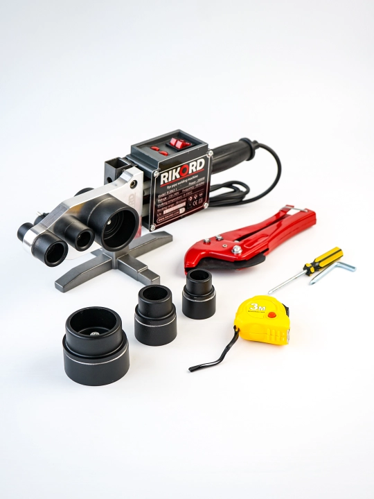 Santexnika dazmoli, Professional plastik quvurlarni payvandlash aparati RIKORD truba uchun